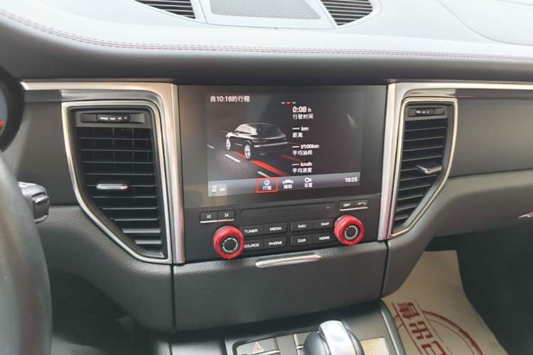 Used Porsche Macan 2017 Macan 2.0T Audio And AC Panel