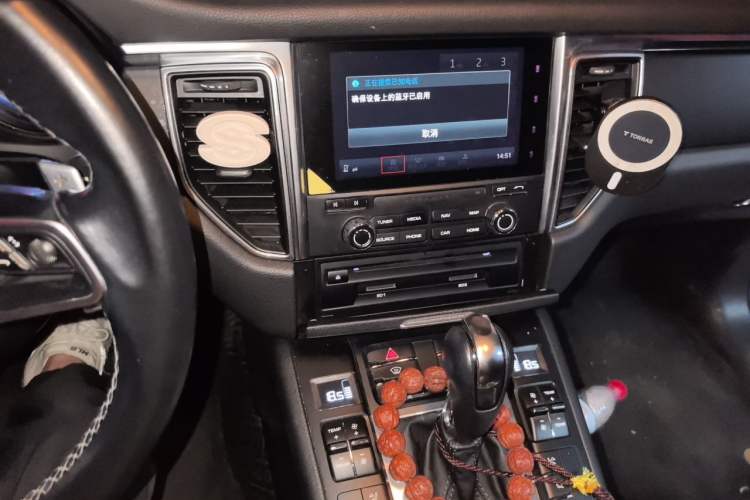 Used Porsche Macan 2017 Macan 2.0T Audio And AC Panel