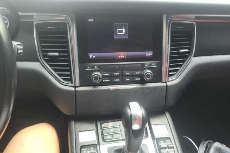 Used Porsche Macan 2017 Macan 2.0T Audio And AC Panel