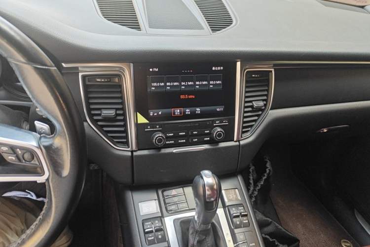 Used Porsche Macan 2017 Macan 2.0T Audio And AC Panel