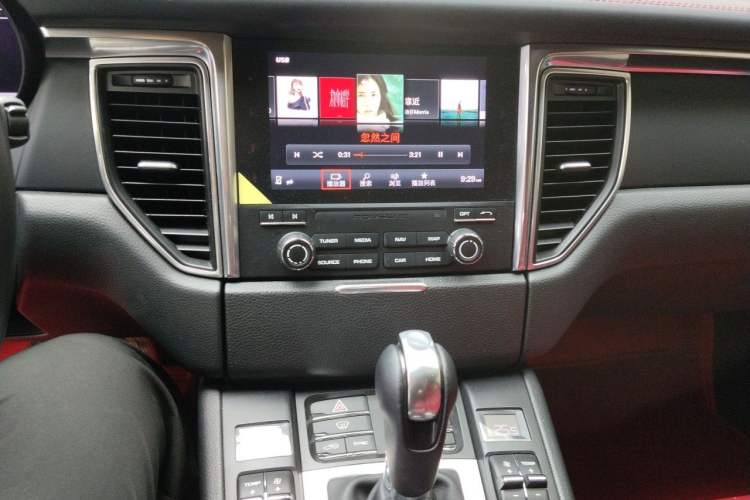 Used Porsche Macan 2017 Macan 2.0T Audio And AC Panel