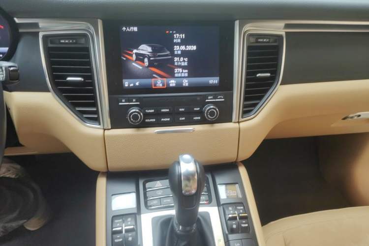 Used Porsche Macan 2017 Macan 2.0T Audio And AC Panel