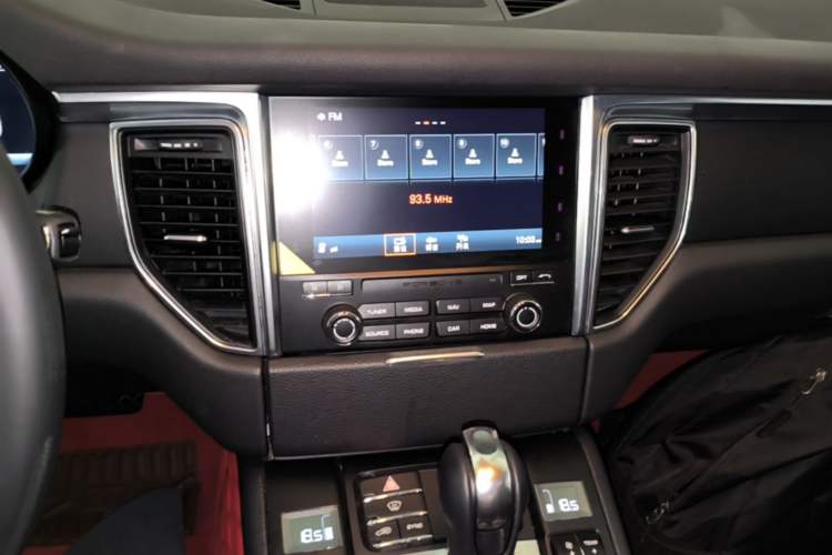 Used Porsche Macan 2017 Macan 2.0T Audio And AC Panel