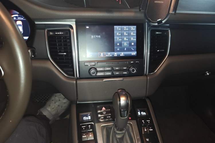 Used Porsche Macan 2017 Macan 2.0T Audio And AC Panel