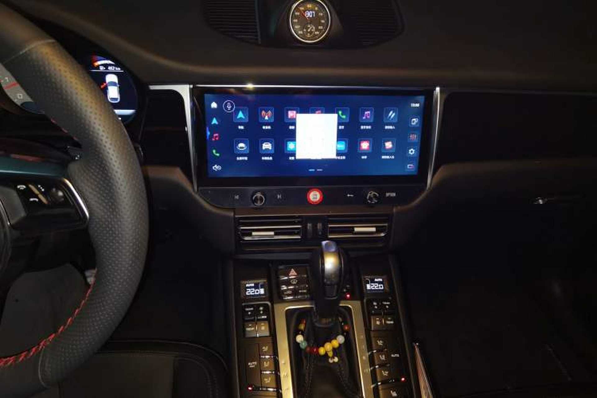 Used Porsche Macan 2017 Macan S 3.0T Audio And AC Panel