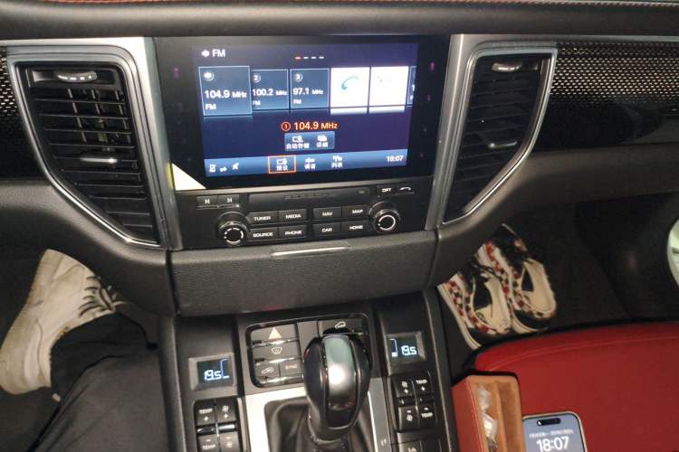 Used Porsche Macan 2017 Macan Turbo 3.6T Audio And AC Panel