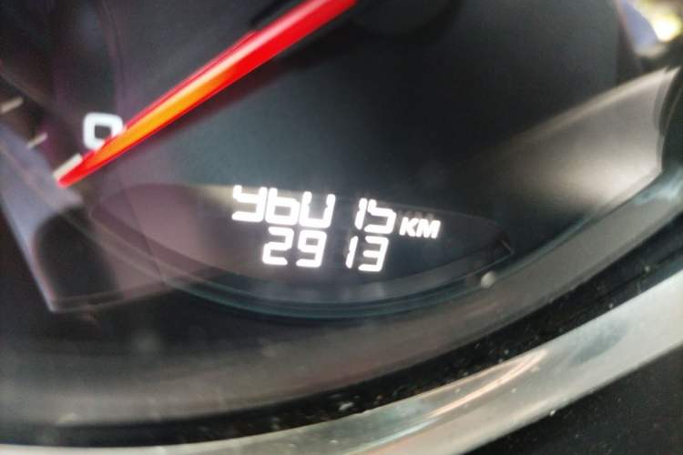 Used Porsche Macan 2017 Macan S 3.0T Odometer Close Up