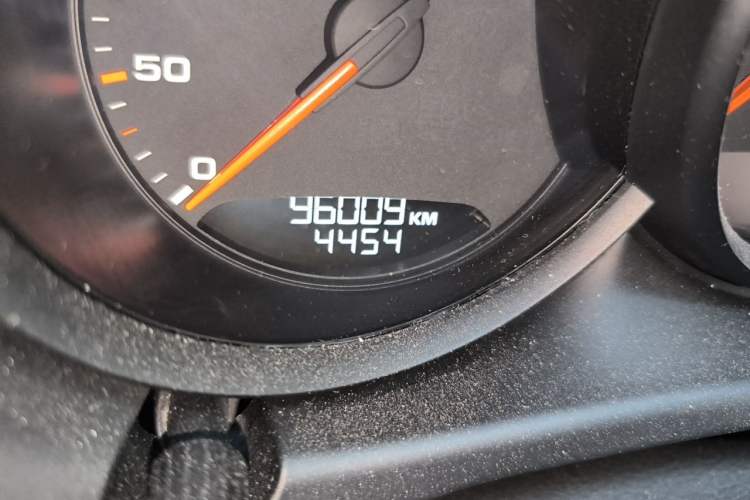 Used Porsche Macan 2017 Macan 2.0T Odometer Close Up