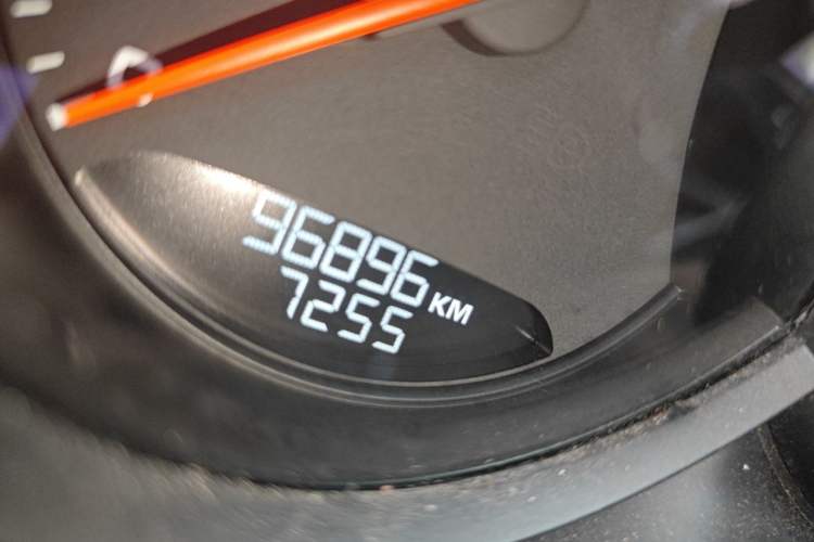 Used Porsche Macan 2017 Macan 2.0T Odometer Close Up