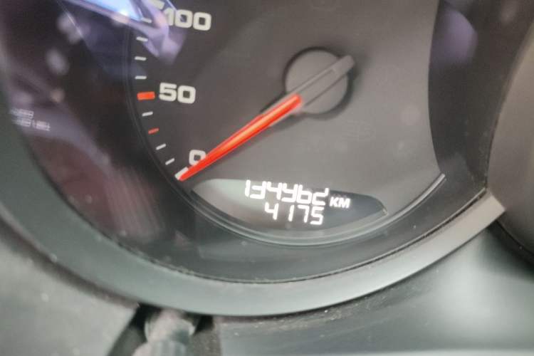 Used Porsche Macan 2017 Macan 2.0T Odometer Close Up