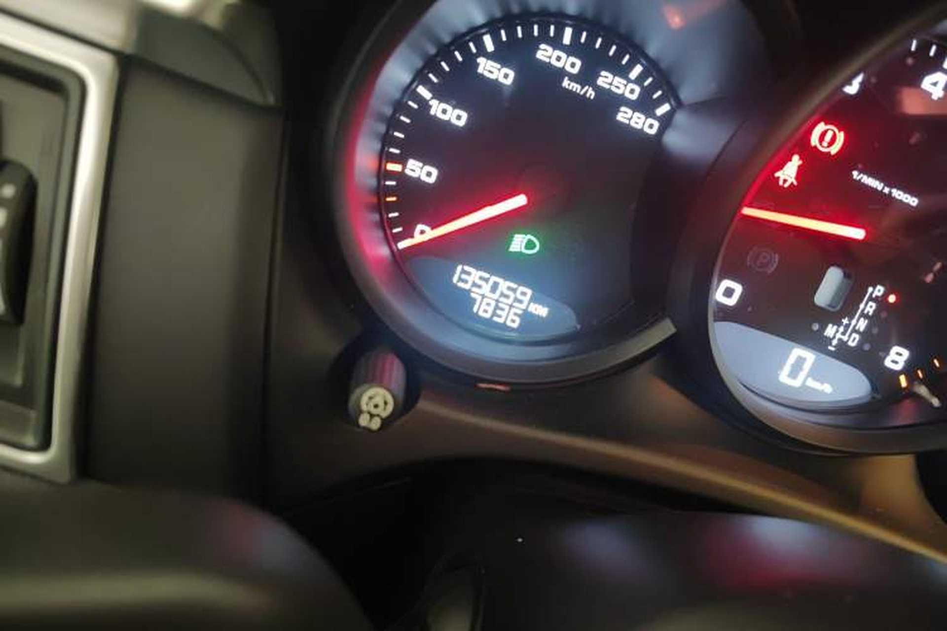 Used Porsche Macan 2017 Macan 2.0T Odometer Close Up