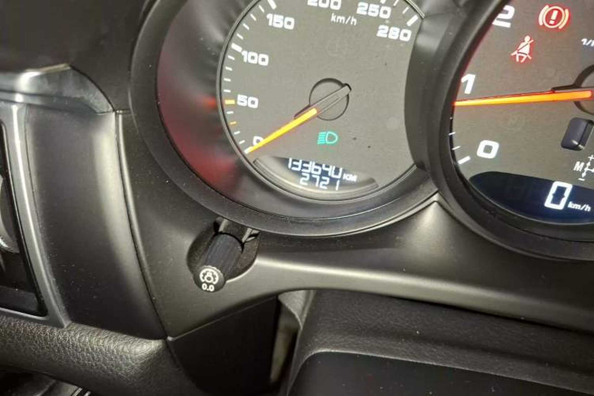 Used Porsche Macan 2017 Macan 2.0T Odometer Close Up