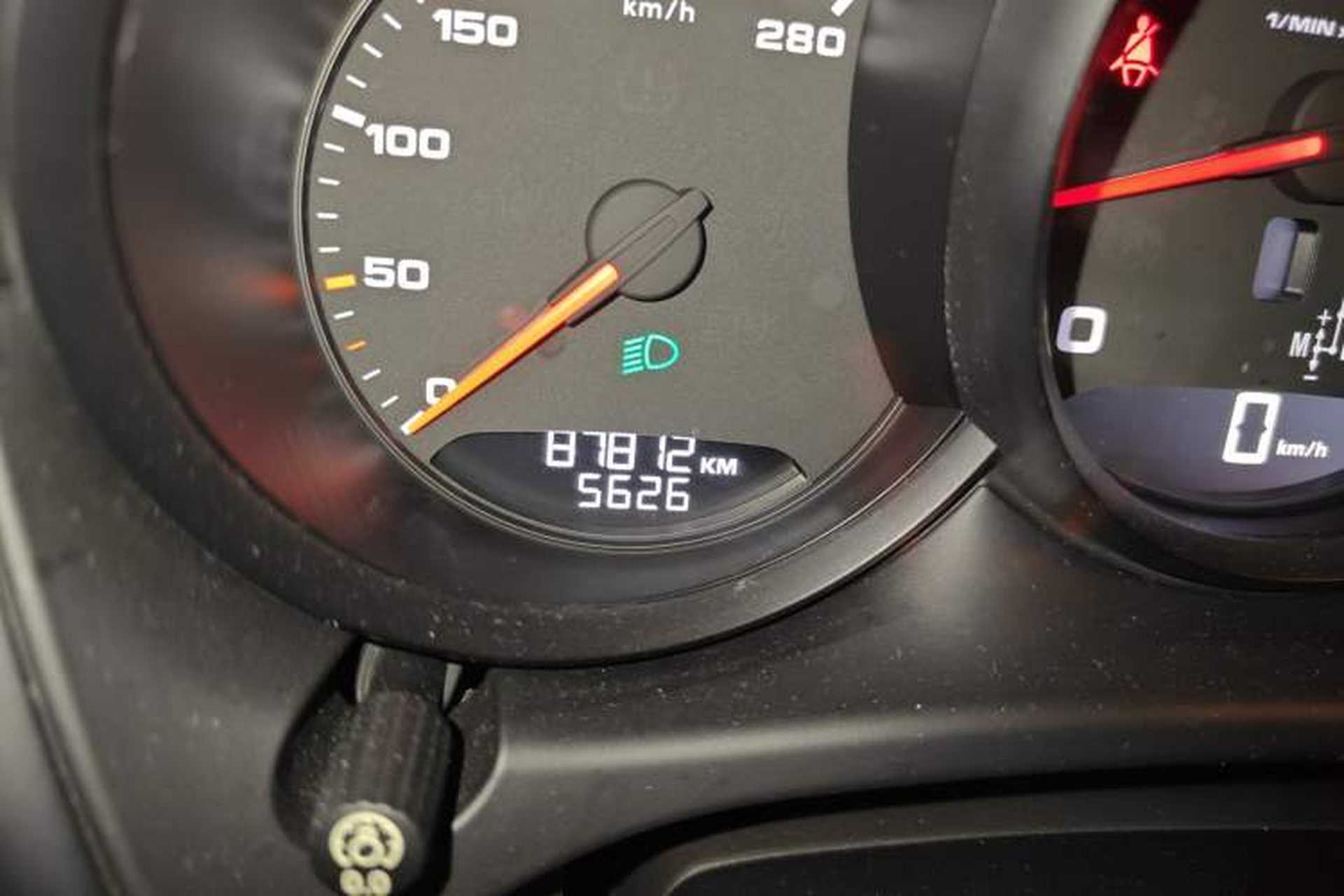 Used Porsche Macan 2017 Macan 2.0T Odometer Close Up