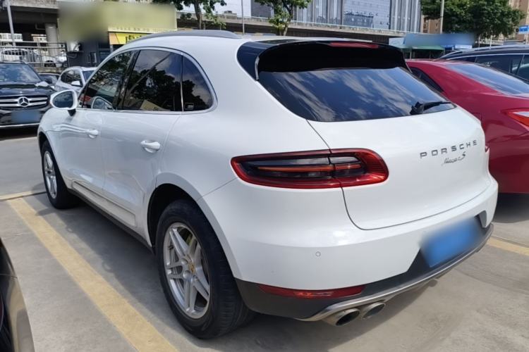 Used Porsche Macan 2017 Macan S 3.0T Rear Left 45 Deg