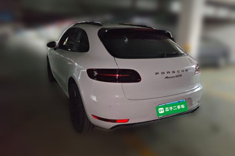 Used Porsche Macan 2017 Macan GTS 3.0T Rear Left 45 Deg