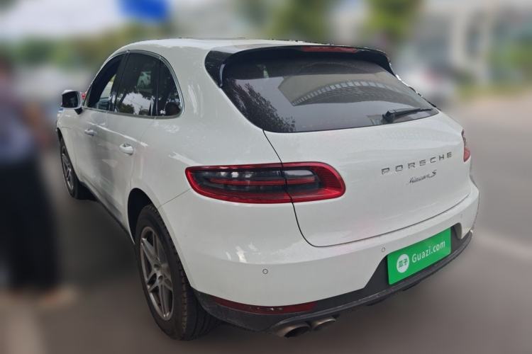 Used Porsche Macan 2017 Macan S 3.0T Rear Left 45 Deg