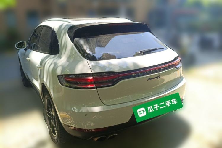 Used Porsche Macan 2017 Macan S 3.0T Rear Left 45 Deg