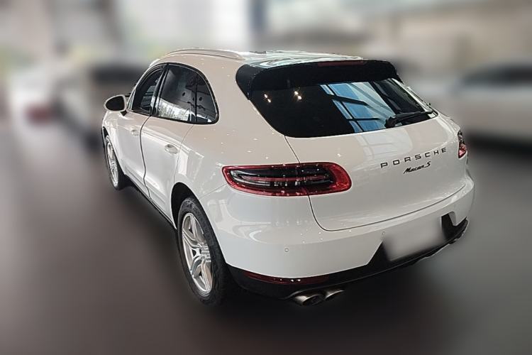 Used Porsche Macan 2017 Macan S 3.0T Rear Left 45 Deg
