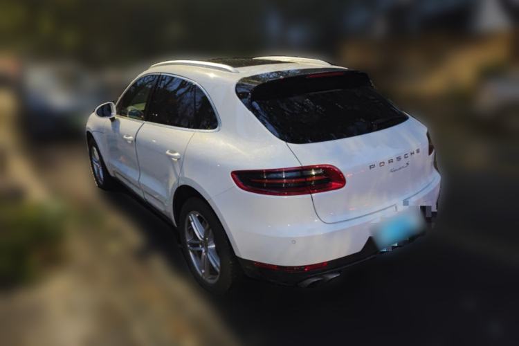 Used Porsche Macan 2017 Macan S 3.0T Rear Left 45 Deg