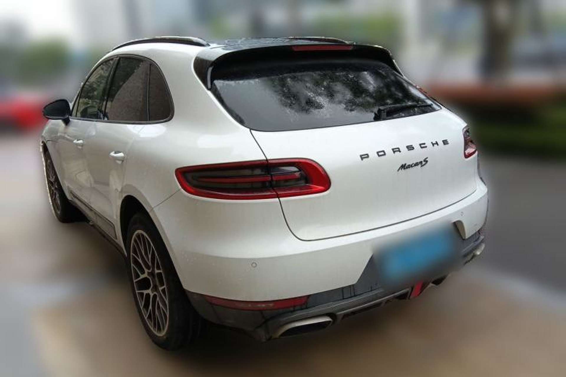 Used Porsche Macan 2017 Macan 2.0T Rear Left 45 Deg