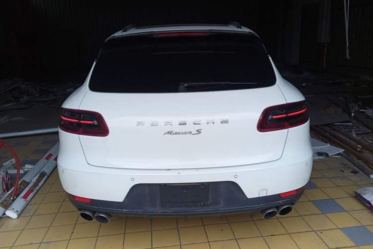 Used Porsche Macan 2017 Macan S 3.0T Rear