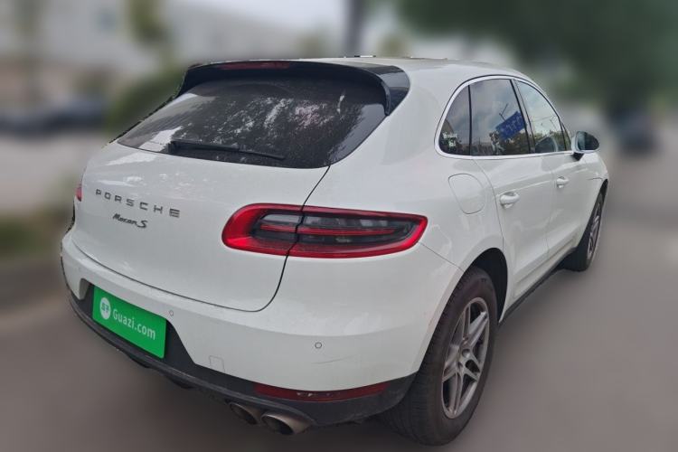 Used Porsche Macan 2017 Macan S 3.0T Rear Right 45 Deg