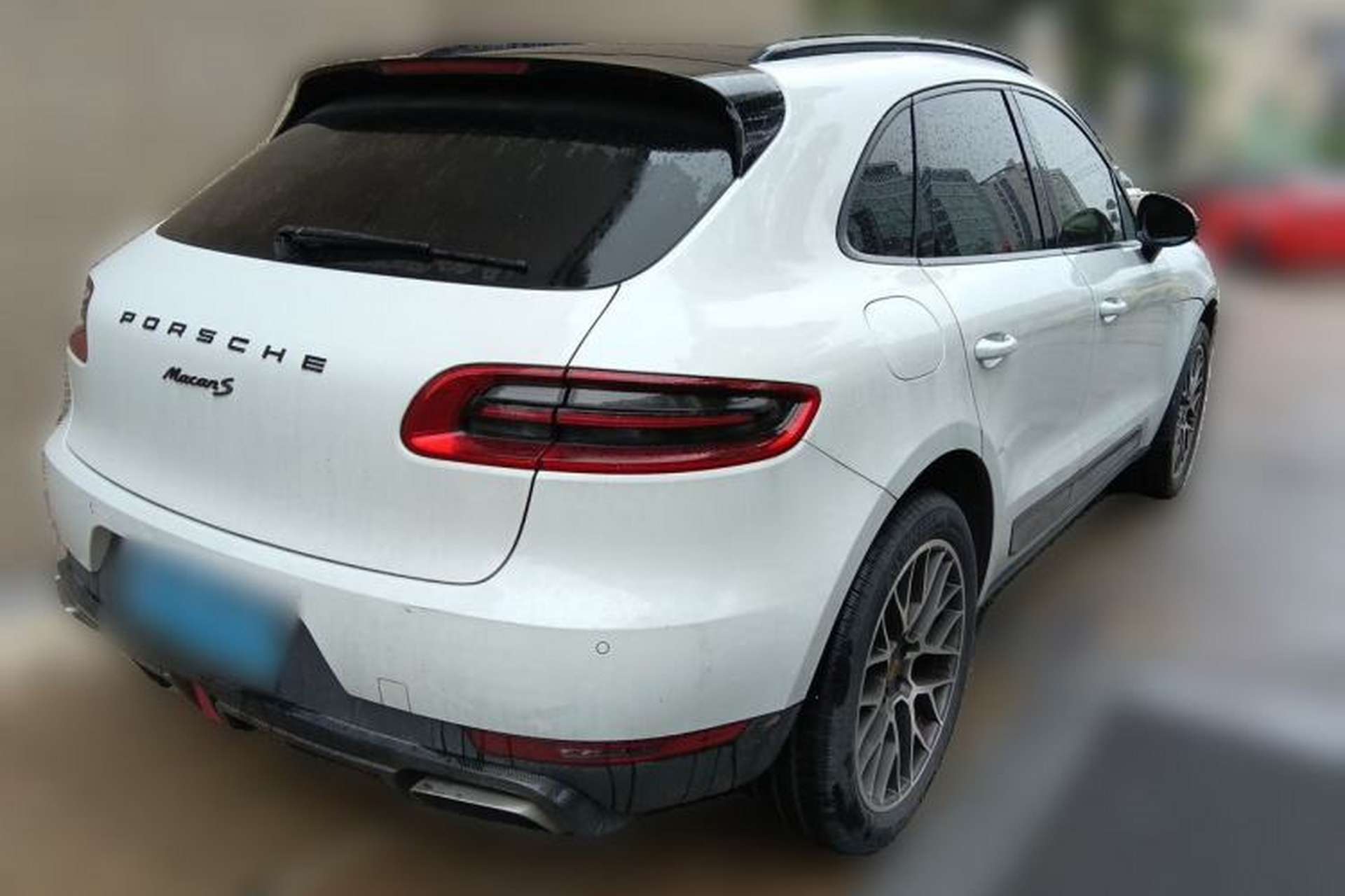 Used Porsche Macan 2017 Macan 2.0T Rear Right 45 Deg
