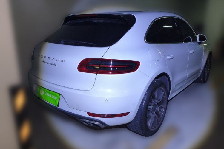 Used Porsche Macan 2017 Macan Turbo 3.6T Rear Right 45 Deg