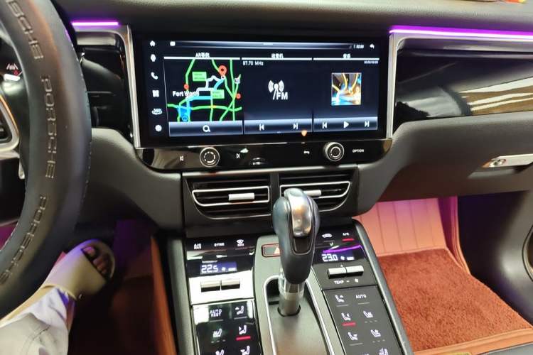 Used Porsche Macan 2017 Macan 2.0T Audio And AC Panel