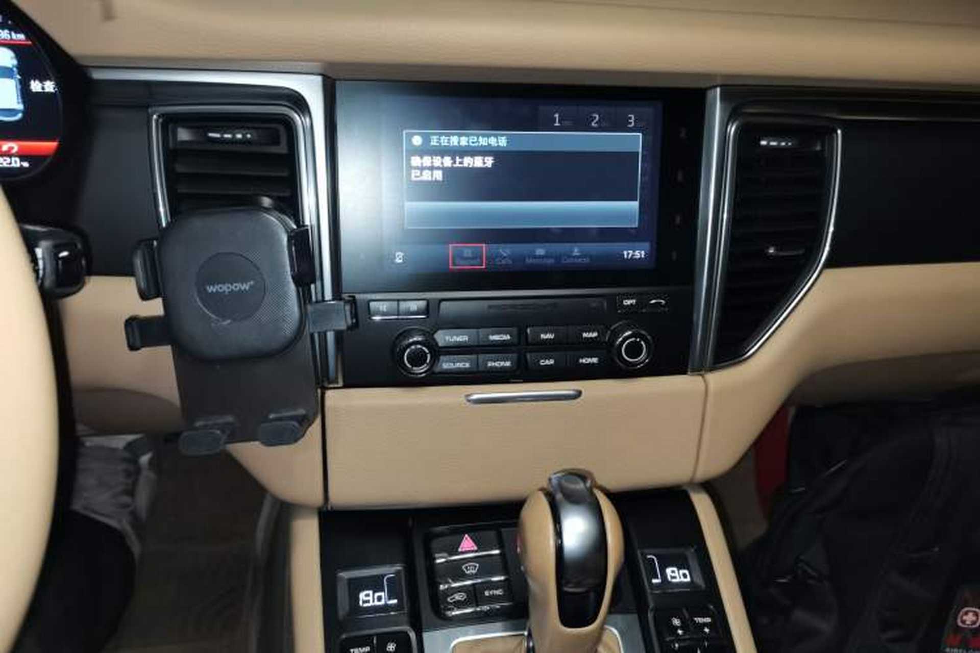 Used Porsche Macan 2017 Macan 2.0T Audio And AC Panel