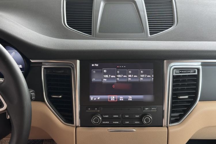 Used Porsche Macan 2017 Macan 2.0T Audio And AC Panel