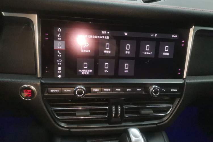 Used Porsche Macan 2018 Macan 2.0T Audio And AC Panel