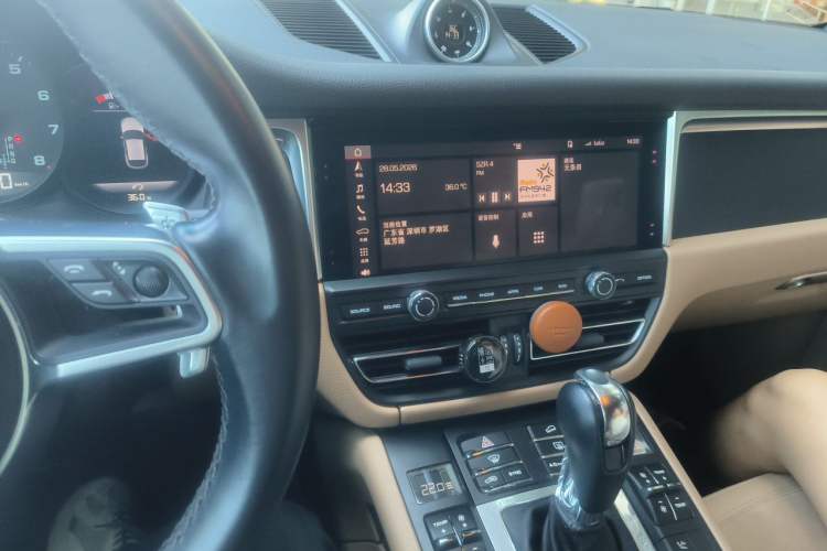 Used Porsche Macan 2018 Macan 2.0T Audio And AC Panel