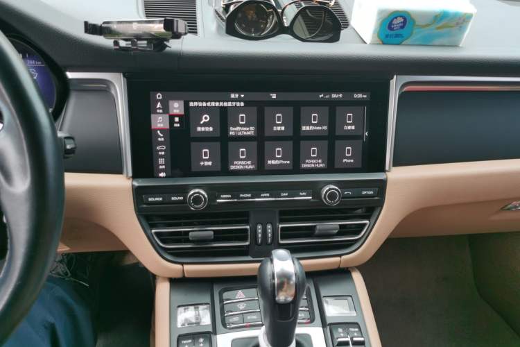Used Porsche Macan 2018 Macan 2.0T Audio And AC Panel