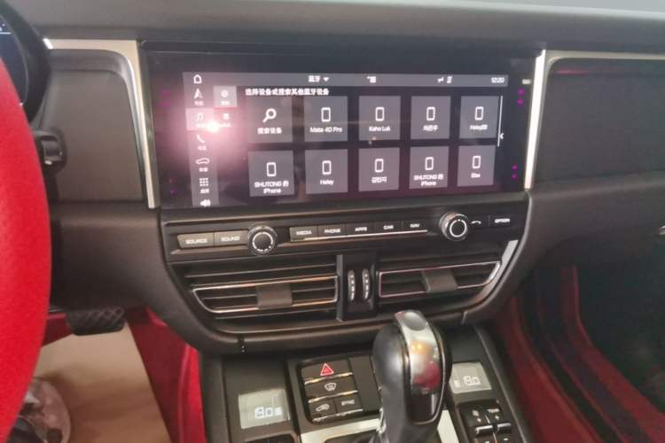Used Porsche Macan 2018 Macan 2.0T Audio And AC Panel