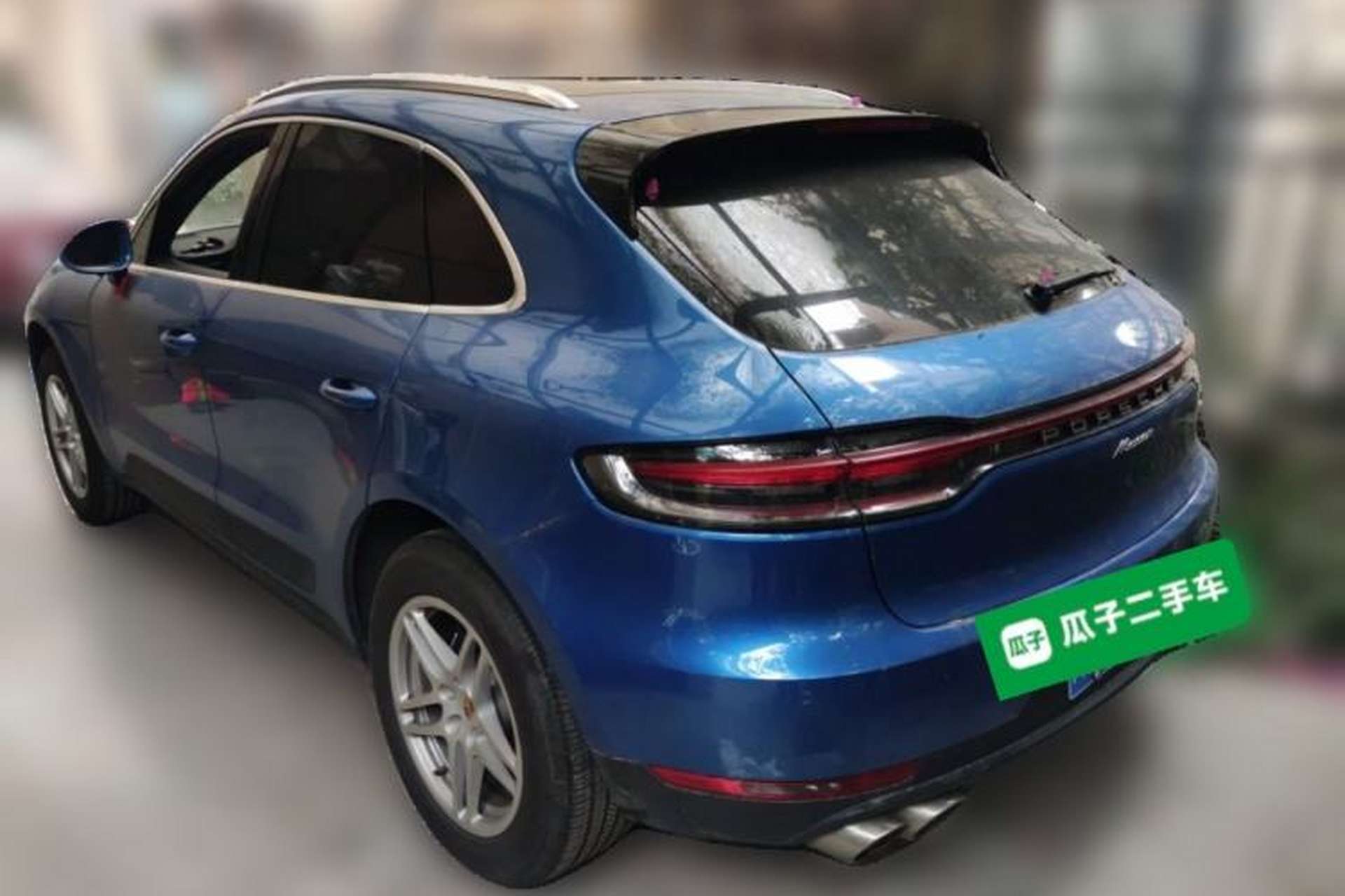 Used Porsche Macan 2018 Macan 2.0T Rear Left 45 Deg