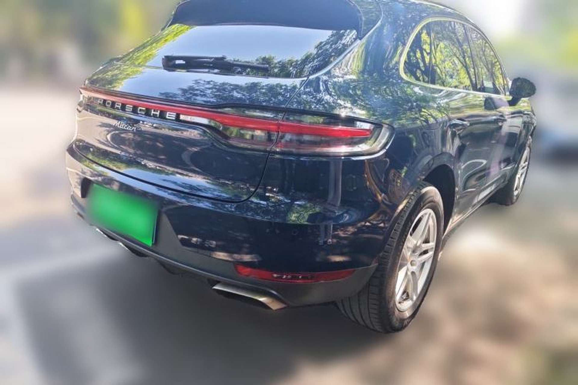 Used Porsche Macan 2018 Macan 2.0T Rear Right 45 Deg