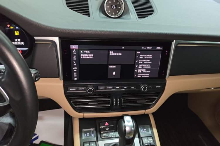 Used Porsche Macan 2018 Macan 2.0T Audio And AC Panel