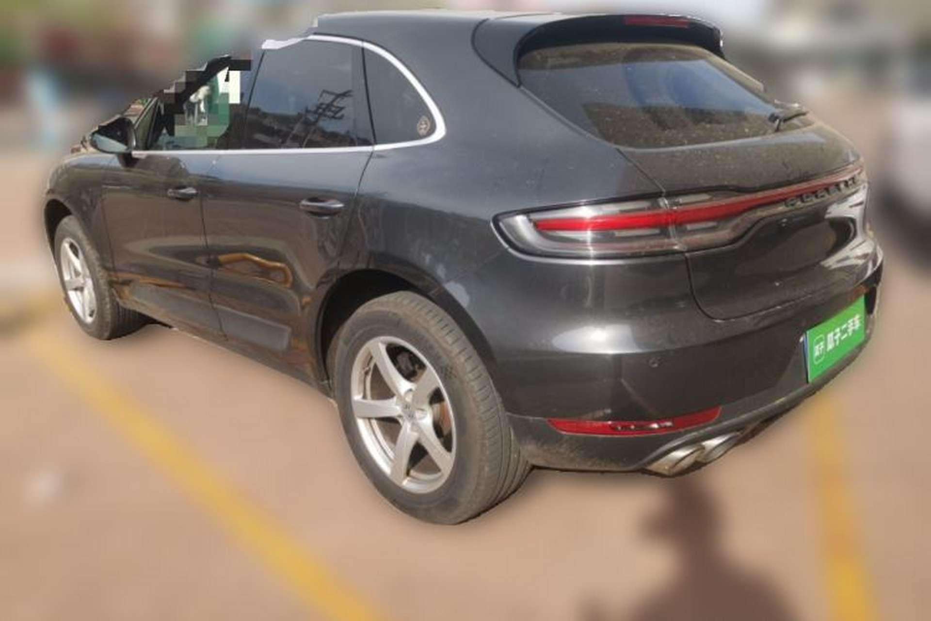 Used Porsche Macan 2018 Macan 2.0T Rear Left 45 Deg