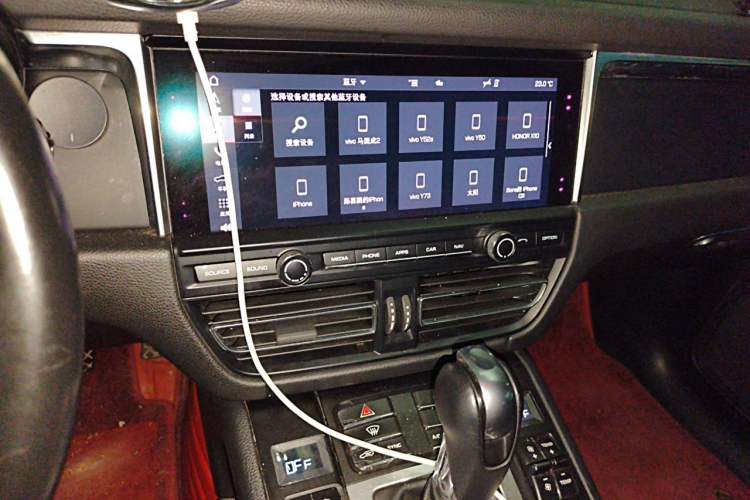 Used Porsche Macan 2018 Macan 2.0T Audio And AC Panel