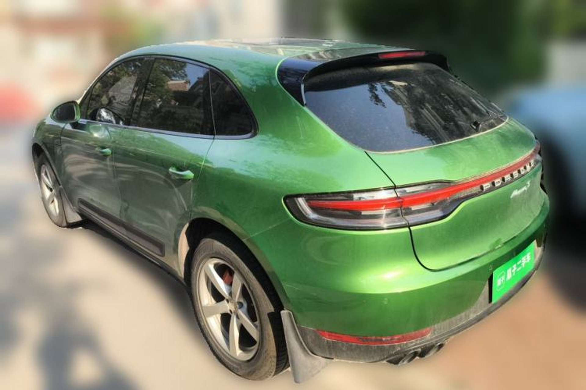 Used Porsche Macan 2018 Macan 2.0T Rear Left 45 Deg