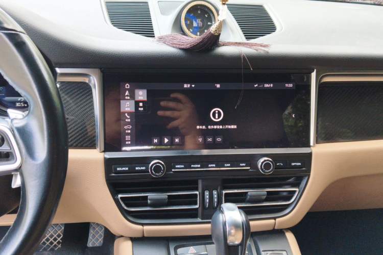 Used Porsche Macan 2018 Macan 2.0T Audio And AC Panel