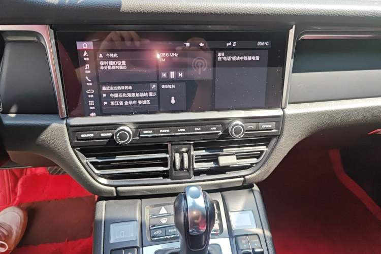 Used Porsche Macan 2018 Macan 2.0T Audio And AC Panel