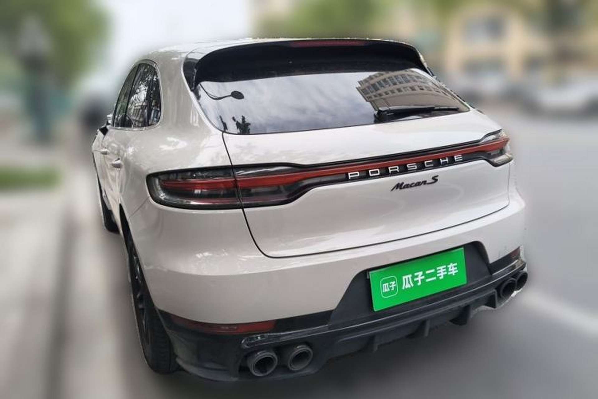 Used Porsche Macan 2018 Macan 2.0T Rear Left 45 Deg
