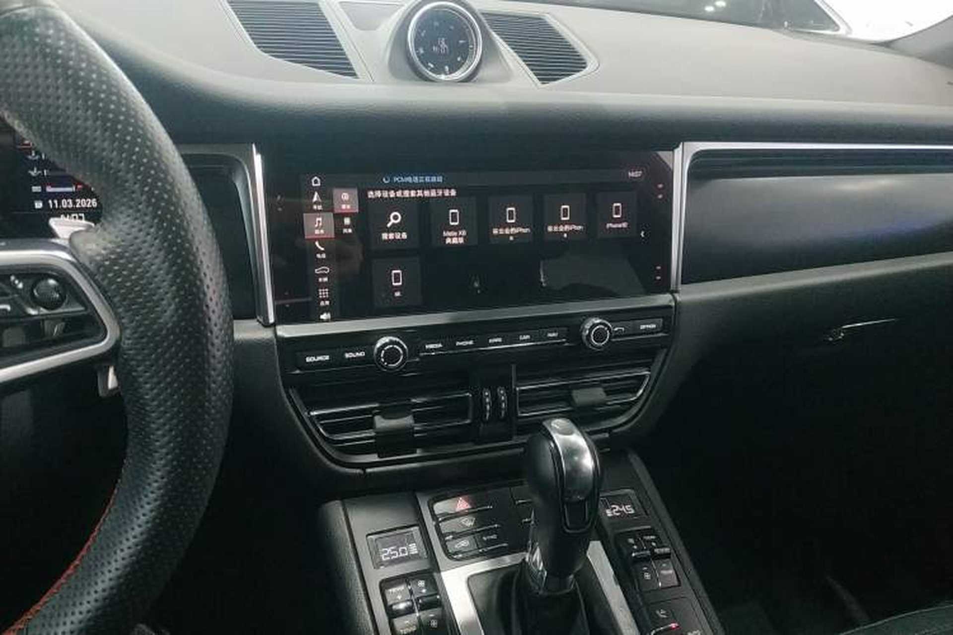 Used Porsche Macan 2018 Macan 2.0T Audio And AC Panel