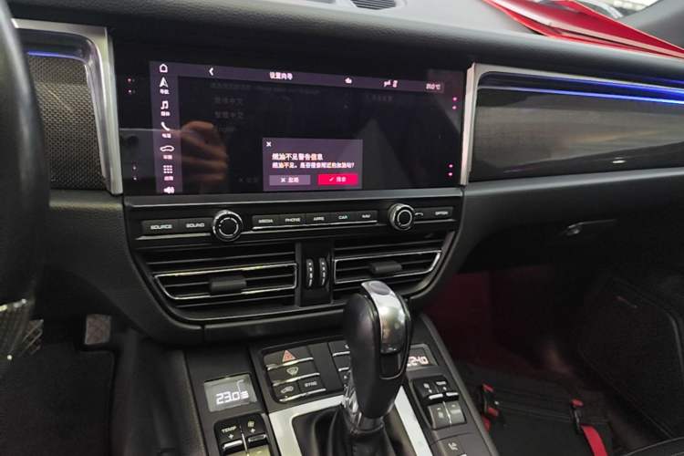 Used Porsche Macan 2018 Macan 2.0T Audio And AC Panel