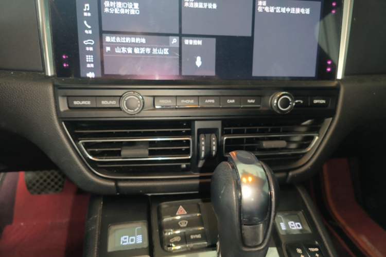 Used Porsche Macan 2018 Macan 2.0T Audio And AC Panel