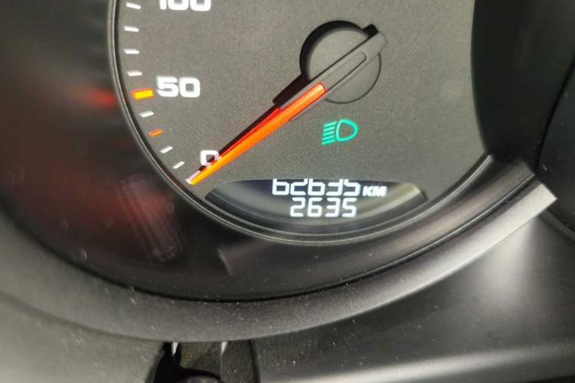 Used Porsche Macan 2018 Macan 2.0T Odometer Close Up