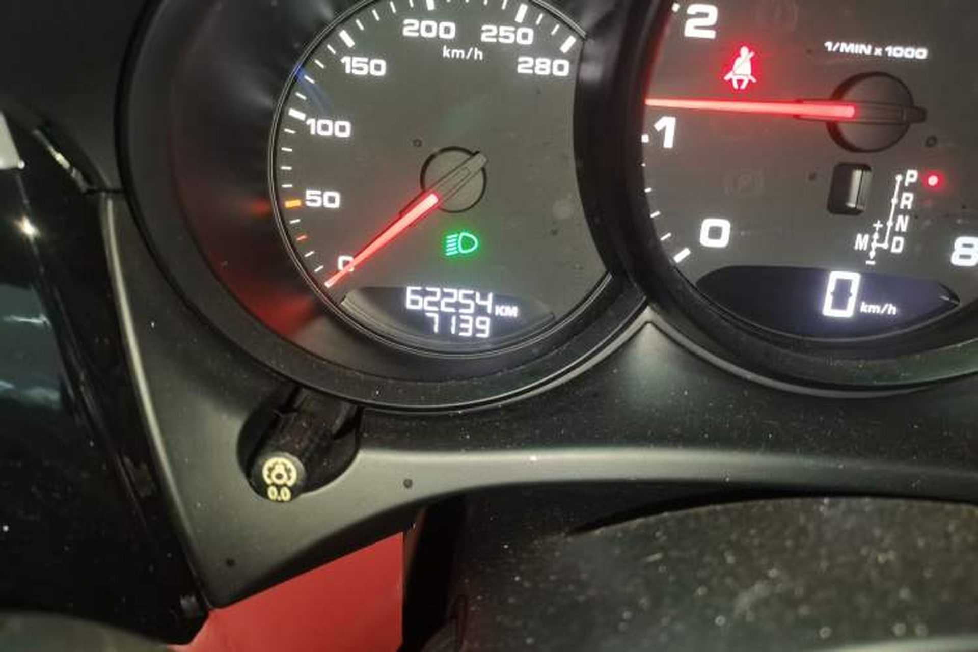 Used Porsche Macan 2018 Macan 2.0T Odometer Close Up