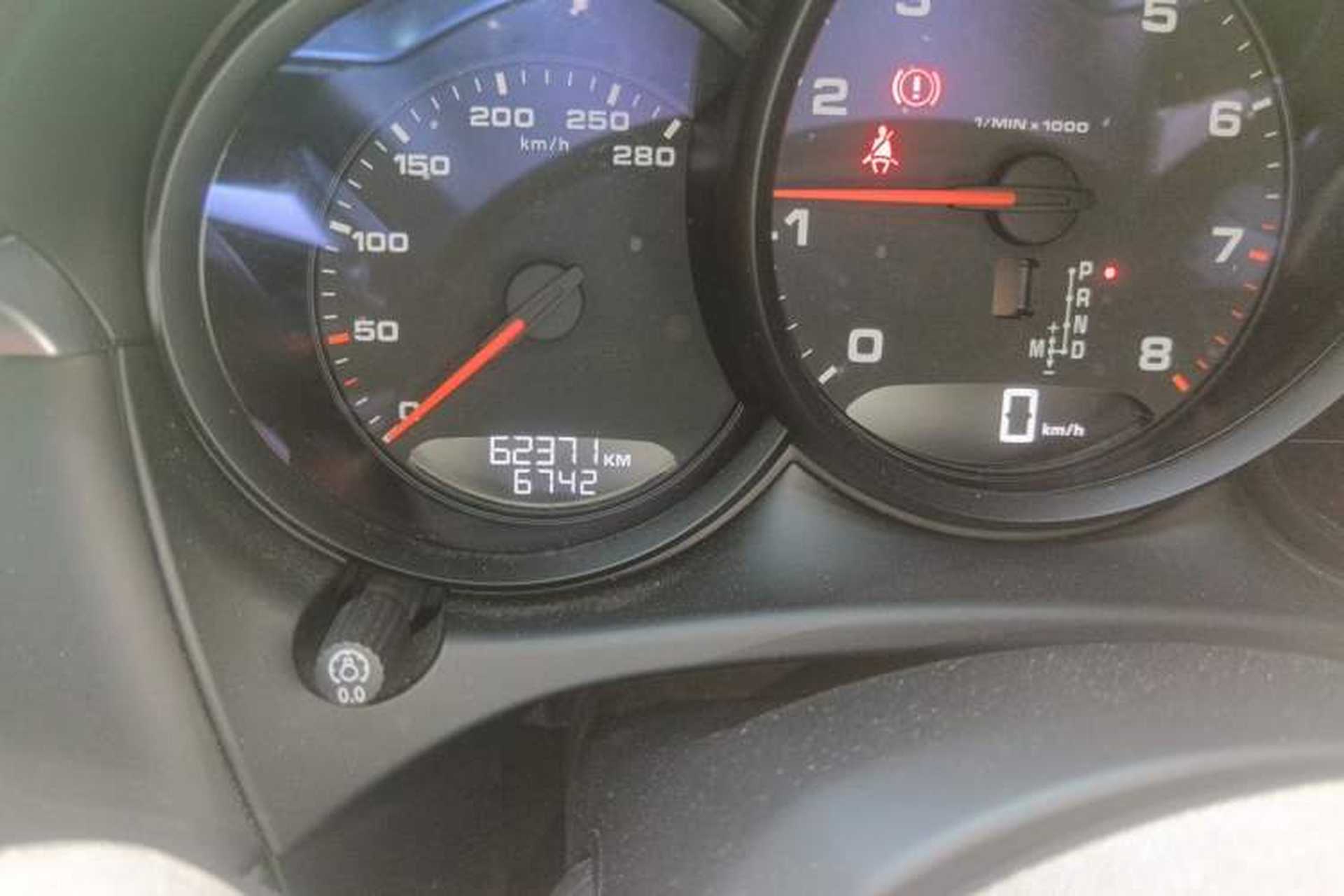 Used Porsche Macan 2018 Macan 2.0T Odometer Close Up